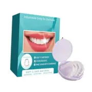 Temporary Teeth Perfect Cover,Adjustable Snap On,Moldable False Teeth for