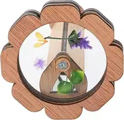 WESIEVYA Funny Kaleidoscope Toy for Children Portable Kids Toy DIY Wooden Kaleidoscope Kit Early Teaching Aid
