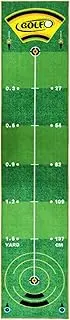 Golf Putting Green, 1.6 x 7.8 ft Golf Green Mat, Sports Pad with Anti-Slip Bottom for Golfers Men Women, Improve Your Putting Skills