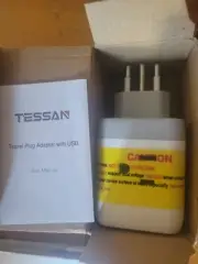 Tessan Travel Plug Adapter With USB