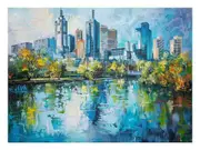 Melbourne Canvas Print