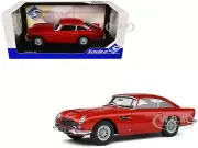 1964 ASTON MARTIN DB5 RHD RED 1/18 DIECAST MODEL CAR BY SOLIDO S1807103