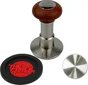 The Force Tamper Automatic Impact Coffee Tamper Adjustable Const Pressure and Autoleveling Standard Set Pro (Jelly, 58.35mm)