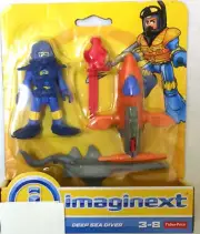NIB Fisher-Price Imaginext Deep Sea Diver Figure Action Toy