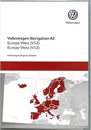 Volkswagen 3AA051866BE Original VW SD Card Navigation V12 Europe West RNS 315 Navigation System Sat Nav Software Update Only for Platform AZ