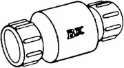 ANVIL INTERNATIONAL 101-606 1-1/4 WHT PVC CHK Valve