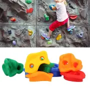 Children Rock Climbing Wall Holds Set Colorful Practical Playground MU