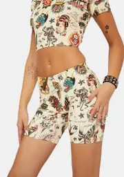 [Ed Hardy] Flashboard Shorts
