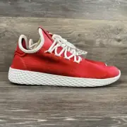 Adidas Pharrell Williams HU DA9615 Men Scarlet Cloud White Tennis Shoes Size 5.5