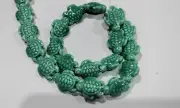 Handmade Lampwork Turtle Beads,19x15x8mm, Turquoise , App 22pce, Free Post