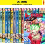 Dr Stone Complete Set Riichiro Inagaki Graphic Manga English Vol 1-26 Full Set