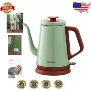 Fast Heating Gooseneck Electric Kettle 1.0L – Safe, Elegant & Non-Toxic