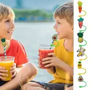 10pc Dust Proof Splash Proof Straw Plug For Cup Accessories Spill Straw Stopper