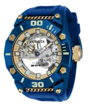 Invicta Bolt Linear Ghost Bridge Men's 52mm Automatic Skeleton Dial Watch 41676