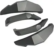 Compatible with Jeep Wrangler JK 2007+ Aluminum Front & Rear Fender Flares