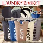 Collapsible Fabric Laundry Basket Hamper Foldable Clothes Toy Bag Washing Bin