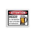 Beer Drinking Sticker Drink Fridge Cup Cooler Keg Car Vehicle Window Vinyl Decal