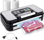 Food Vacuum Sealer Automatic Sealing Machine for Food Preservation with 95Kpa...