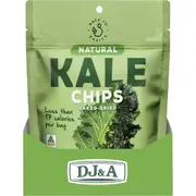 DJ&A Back to Basics Natural Kale Chips 10x6g