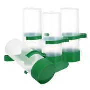 4 Pcs Parrot Water Feeder Baby Pet Chicken Waterer Automatic Bird