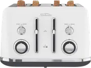 Sunbeam Alinea Collection 4 Slice Toaster - White