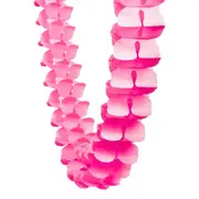 3.6m Four Leaf Clover Tissue Paper Garland - Pink