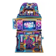 166pc Tonecheer Cyber Game City 3D Puzzle 23cm DIY Dollhouse Book Nook Kit 14y+