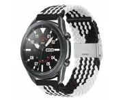 Garmin QuickFit 20mm Nylon Braided Loop Watch Straps - 16 - White and Black