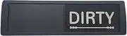 Dirty Clean Dishwasher Magnet | Stainless Steel Dishwasher Sign Clean Dirty - Shutter Only Changes When You It, Non-Scratching Clean Dirty Sign for