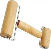 Baking Double Ends Dough Roller Washable Kitchen Rolling Tool for Pastry Pizza Comfortable Grip Uniform Thickness Easy to Use Essential Baking Gadget for Home Bakers