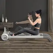 JJoias Home Fitness Rowing Machine, Foldable Rowing Machine with Dynamic Air Resistance for Home Gym Fitness, Weight Capacity Up to 330 Lbs