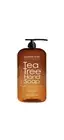 Majestic Pure Tea Tree Hand Soap - Liquid Hand Wash with Pure Aloe Vera, Rosemar