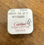 Genuine New Cartier Santos GM Pack of (5) Silver Crown Tubes Part# VC150080