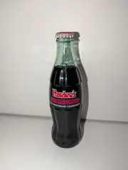 Vtg 1996 HARDEE'S Restaurant Coca Cola Bottle 35th Anniversary Orlando Rare