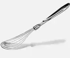 NEW All-Clad 13" Flat Whisk - Polished 18/10 Stainless Steel - Silver