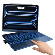 Keyboard Case for iPad Pro 11-inch(M4) 2024,Keyboard Case with 11 Colors