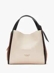 Knott Colorblocked Medium Crossbody Tote