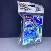 Pokemon Sword & Shield Silver Tempest Mini Portfolio + 1 Booster Pack NEW