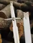Hand Forged Witcher Sword Geralt of Rivia Sword Replica With Scabbard Best Gift