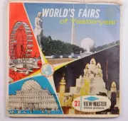 View-Master World's Fairs of Yesteryear 3 reel packet B761 -EGR1