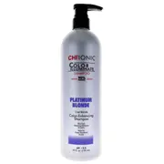 Ionic Color Illuminate Shampoo - Platinum Blonde by CHI for Unisex - 25 oz Shampoo