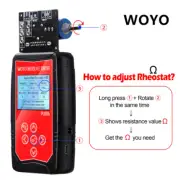 PL006 WOYO 12V Car Sensor Ignition Coil Tester Injector Solenoid Valve Stepper
