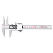 Long Upper Jaw Digital Caliper, Electronic Caliper Measuring Tool with Long U...