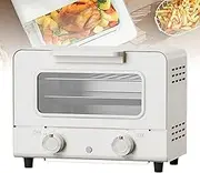10L Household Electric Oven, Small Dried Fruit Roasting Machine, Multifunctional Toaster, 0-230℃ Temperature Setting and 0-60 Minute Timer, with Baking Tray and Wire Rack, for Baking Cooking