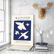 Henri Matisse Wall Art Poster Canvas Print (60x80cm)24x32 inch,Frameless) Painting Pictures Print for Living Room,Office,Bedroom,Bathroom,Hotel Home Wall Decor