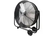 BAUMR-AG 36' 914mm Industrial Mobile Floor Drum Fan, 290W Brushless Motor, Tilting, Large, Commercial, Heavy-duty Frame, EESS Certified