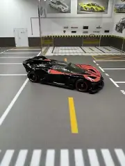 Hot Wheels HW Exotics Bugatti Bolide Custom With Wheel Swap And Rubber Tires