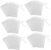 IWOWHERO 100pcs Empty Tea Bags Multi-Function Loose Tea Bags Drawstring Sealing Bags Convenient Tea Bags Portable Tea Filtering Bags Kitchen Spice Bags