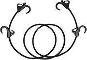 minkissy High Elasticity Bungee Cords with Hooks Multi Use Camping Elastic Cord for Luggage Tent Fixing and Clothesline Durable Travel Accessory for Outdoor Activities