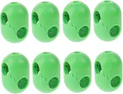 Parliky 8pcs Outdoor Climbing Net Connector Set Plastic Buckles for Playhouse Jungle Gym Accessories Secure Fastening for Active Play Exploration